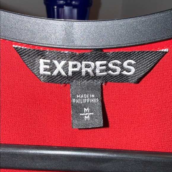 ‼️REDUCED‼️Express Scarlet Ruffle Blouse - Picture 3 of 3